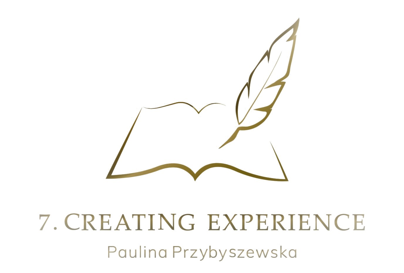 Logo 7. CREATING EXPERIENCE Paulina Przybyszewska