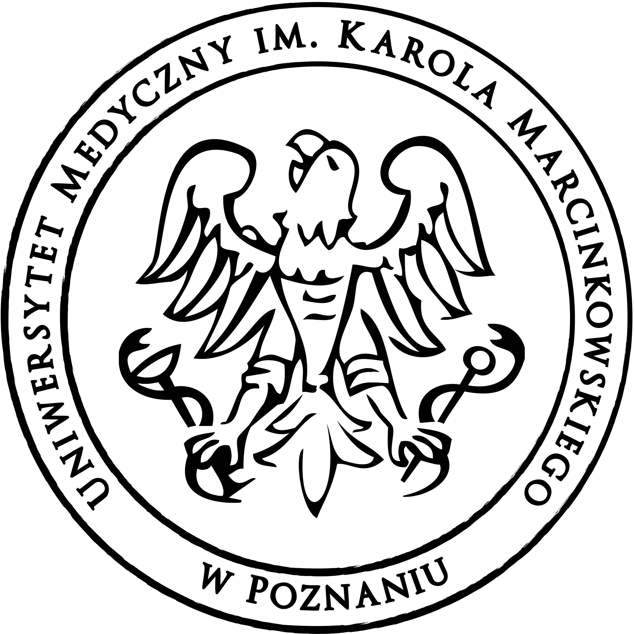 Logo UNIWERSYTET MEDYCZNY IM. KAROLA MARCINKOWSKIEGO W POZNANIU