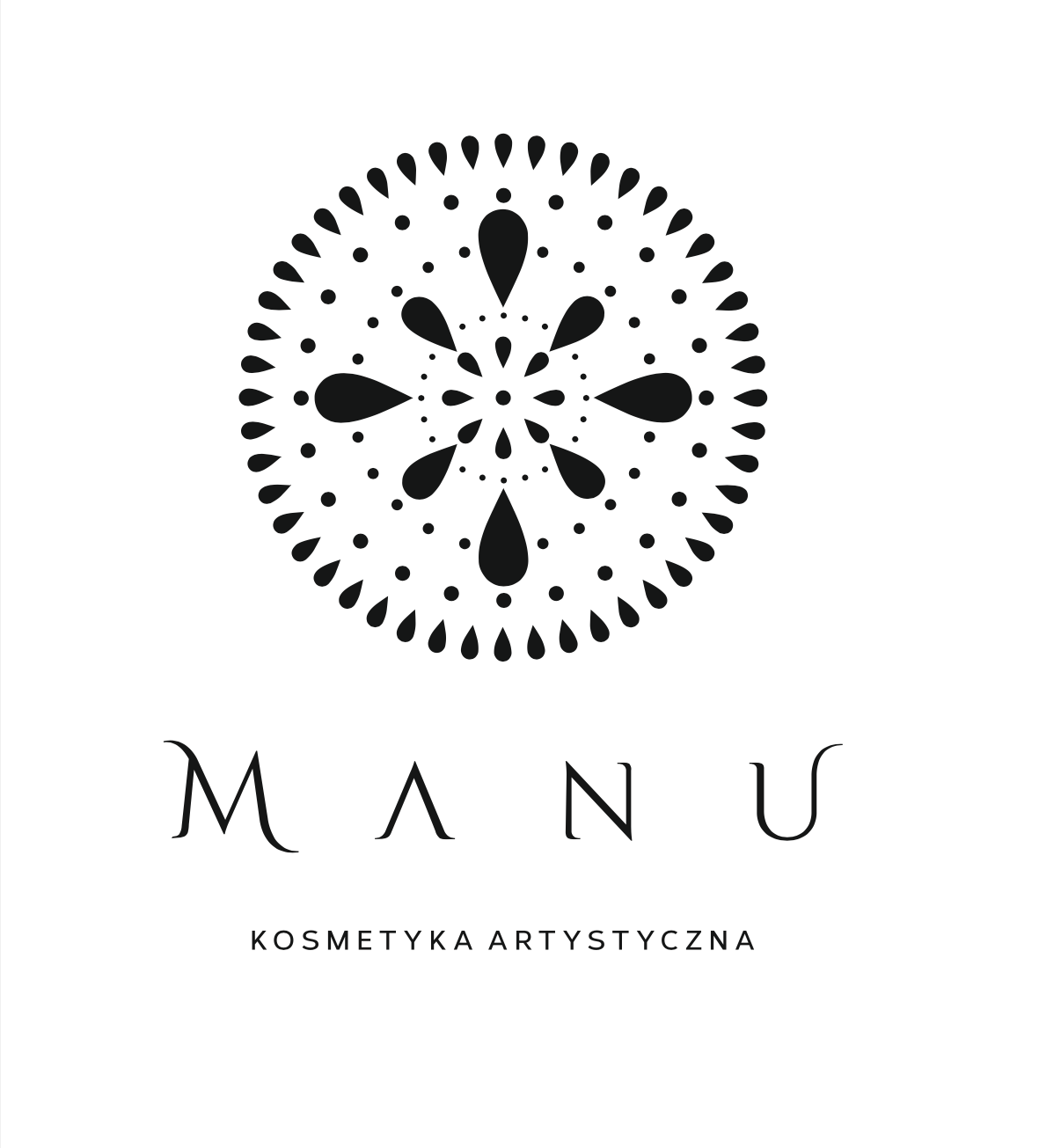 Logo MANU kosmetyka artystyczna Olga Klucznik