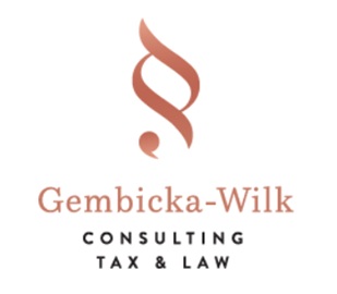 Logo GEMBICKA-WILK CONSULTING TAX &amp; LAW SPÓŁKA Z OGRANICZONĄ ODPOWIEDZIALNOŚCIĄ
