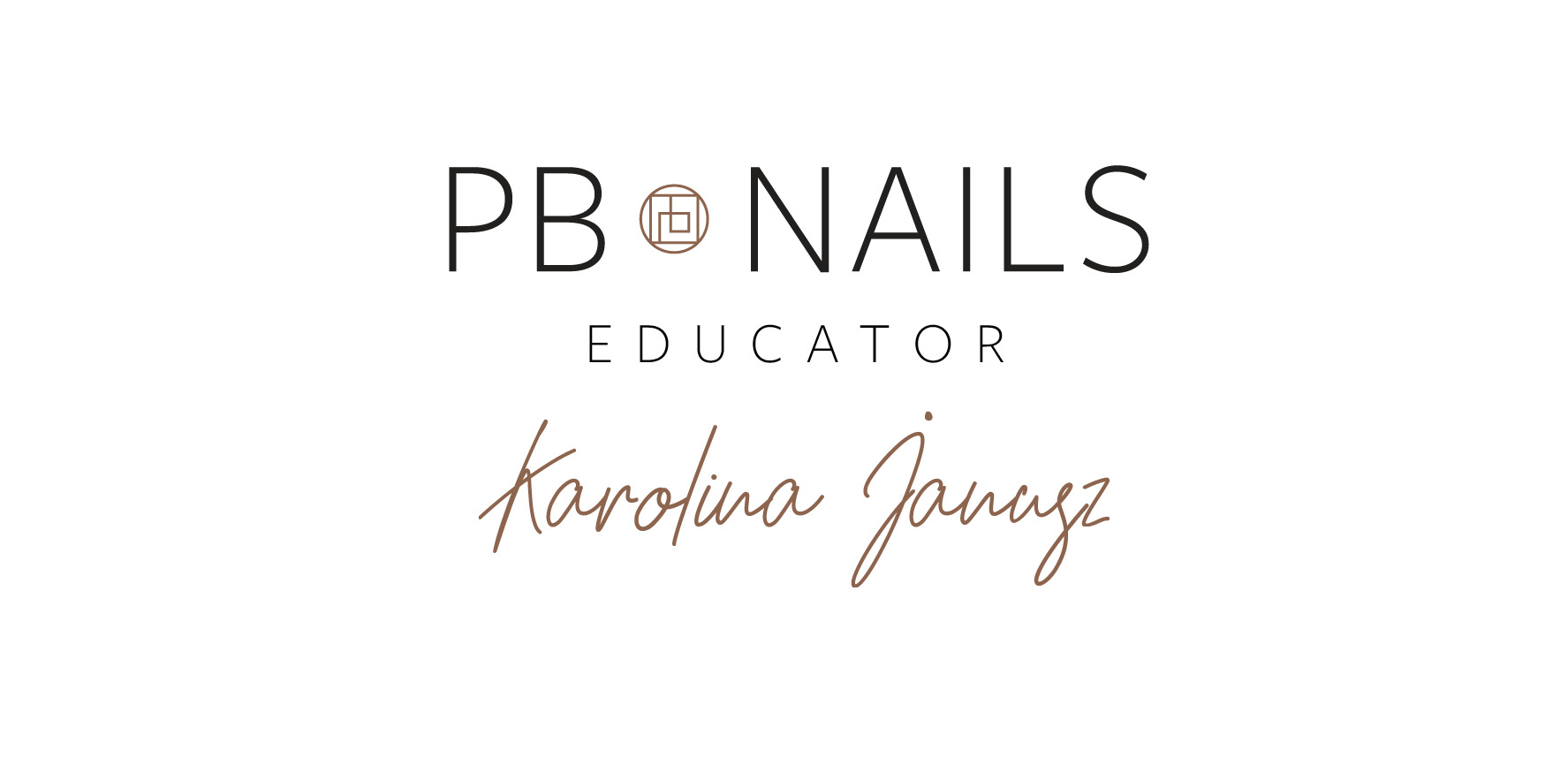 Logo Karolina Janusz "KOSMETYCZNIE ZAKRĘCONA"