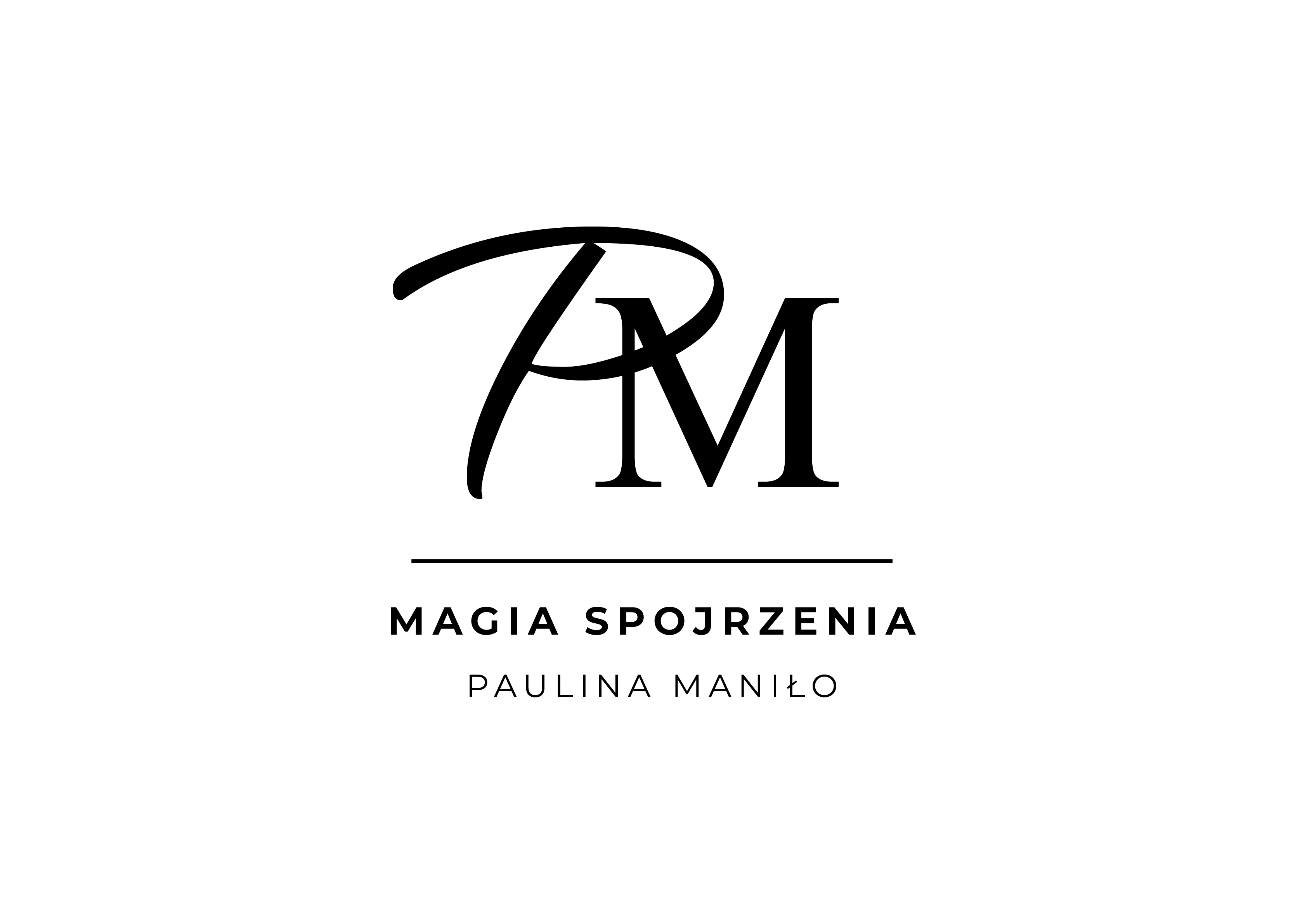 Logo MAGIA SPOJRZENIA PAULINA MANIŁO
