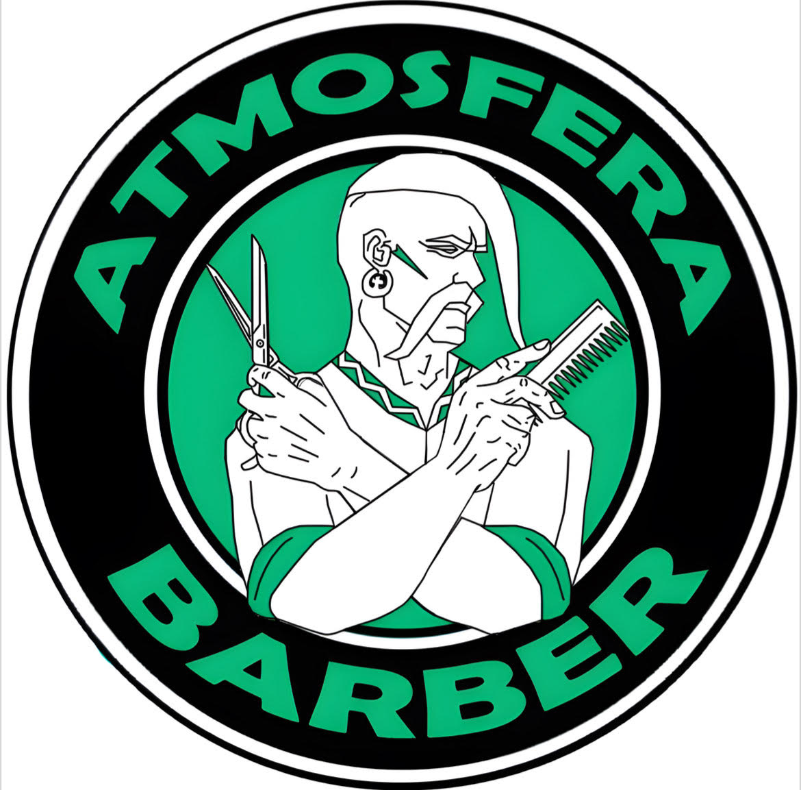 Logo ATMOSFERA BARBER MARYNA STAROKOZHKO