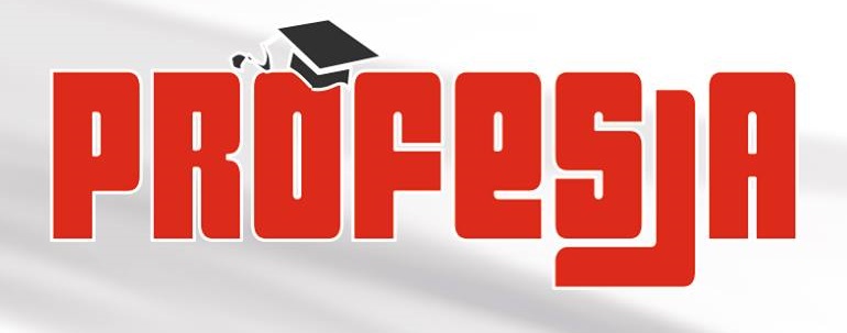 Logo "PROFESJA" OŚRODEK KSZTAŁCENIA ZAWODOWEGO Iwona Wiśnik