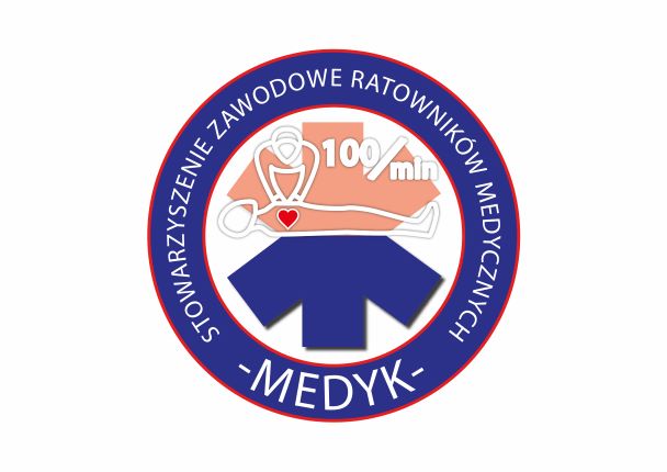 Logo STOWARZYSZENIE ZAWODOWE RATOWNIKÓW MEDYCZNYCH &quot;MEDYK&quot;