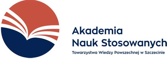 Logo Akademia Nauk Stosowanych Towarzystwa Wiedzy Powszechnej w Szczecinie