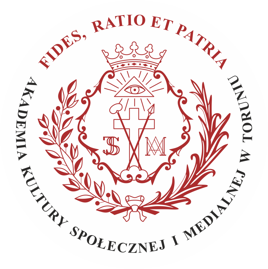 Logo Akademia Kultury Społecznej i Medialnej w Toruniu - Akademia Nauk Stosowanych