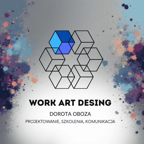 Logo WORK ART DESIGN DOROTA OBOZA PROJEKTOWANIE, SZKOLENIA, KOMUNIKACJA