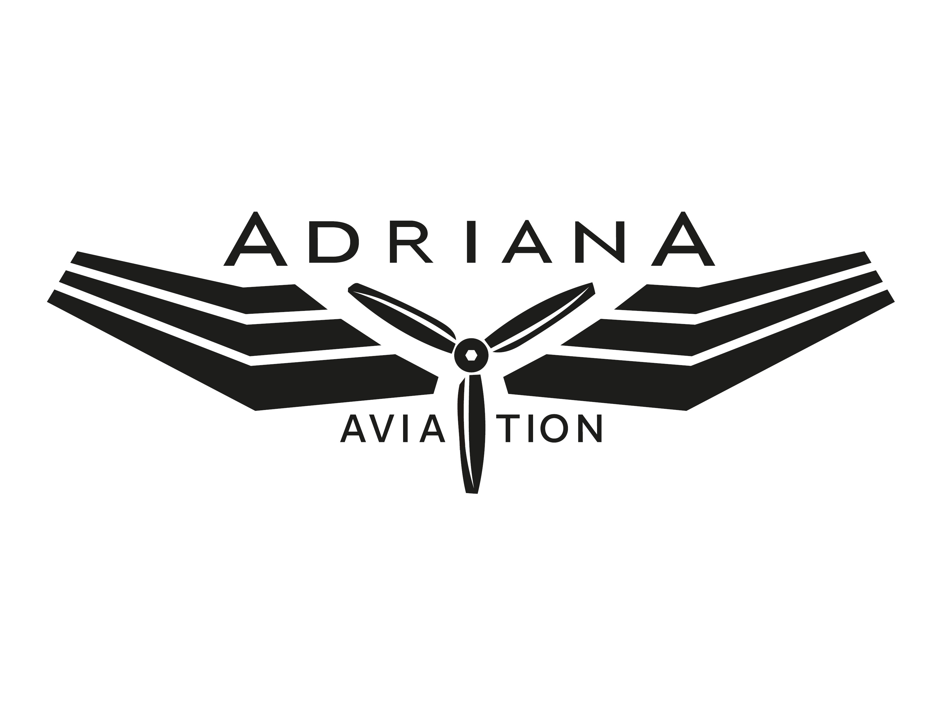 Logo &quot;ADRIANA - AVIATION&quot; SPÓŁKA Z OGRANICZONĄ ODPOWIEDZIALNOŚCIĄ