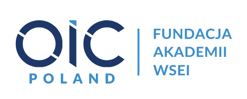 Logo OIC POLAND FUNDACJA AKADEMII WSEI