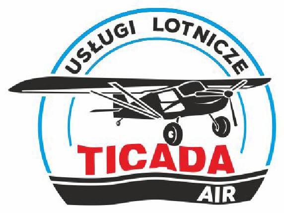 Logo USŁUGI LOTNICZE TICADA AIR JACEK BOREK