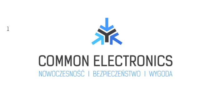 Logo COMMON ELECTRONICS SPÓŁKA Z OGRANICZONĄ ODPOWIEDZIALNOŚCIĄ