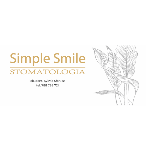 Logo SIMPLE SMILE INDYWIDUALNA PRAKTYKA LEKARSKA SYLWIA SŁONICZ
