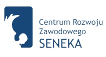 Logo CENTRUM ROZWOJU ZAWODOWEGO SENEKA S.C. AGNIESZKA NOWAK, BEATA MĄDROSZYK