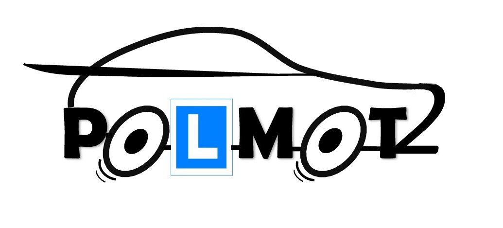 Logo Firma usługowa &quot;POLMOT 2&quot;, Centrum szkolenia i doskonalenia zawodowego kierowców, projektowanie Agata Nowocień