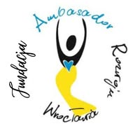 Logo AMBASADOR ROZWOJU WROCŁAWIA SOCJALNE BUDOWNICTWO SPOŁECZNE