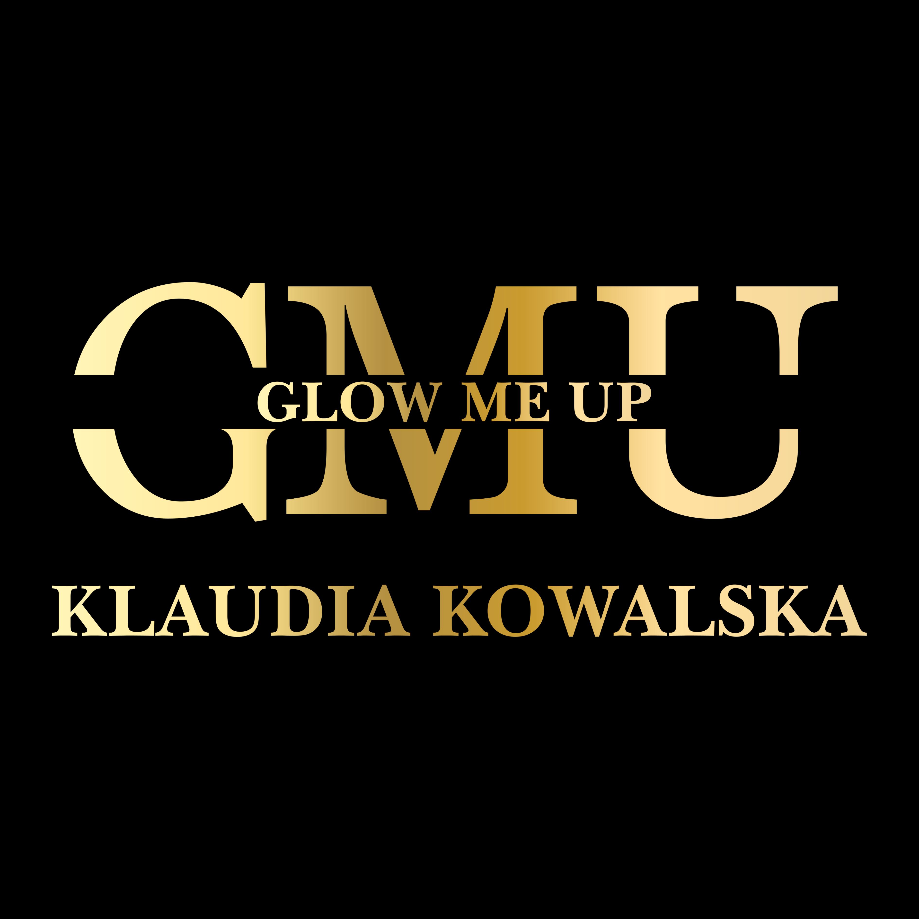 Logo Glow Me Up! Beauty Studio by Klaudia Kowalska