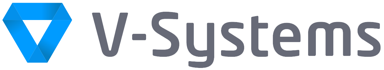 Logo V-SYSTEMS SPÓŁKA Z OGRANICZONĄ ODPOWIEDZIALNOŚCIĄ