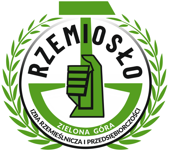 Logo Izba Rzemieślnicza i Przedsiębiorczości w Zielonej Górze