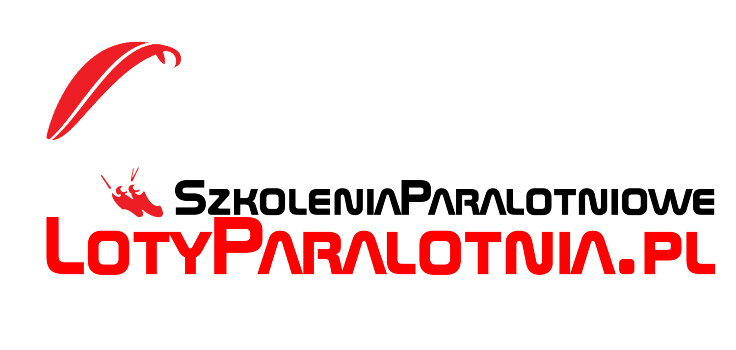 Logo COLLAGE Loty Paralotnia.pl Przemysław Kamoń