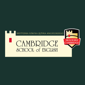 Logo CAMBRIDGE SCHOOL OF ENGLISH SPÓŁKA Z OGRANICZONĄ ODPOWIEDZIALNOŚCIĄ