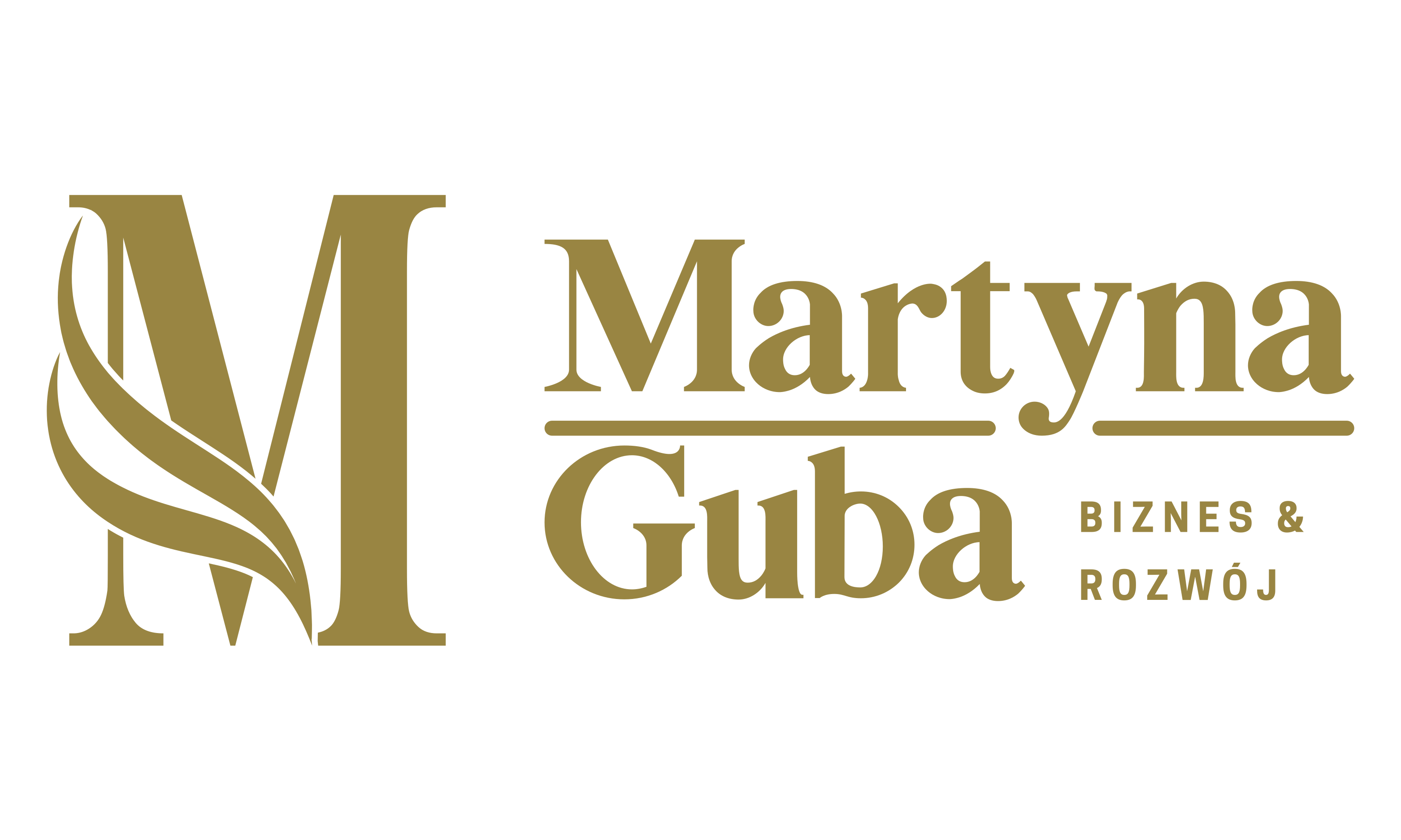 Logo &quot;POWER FOR CHANGE&quot; MARTYNA GUBA