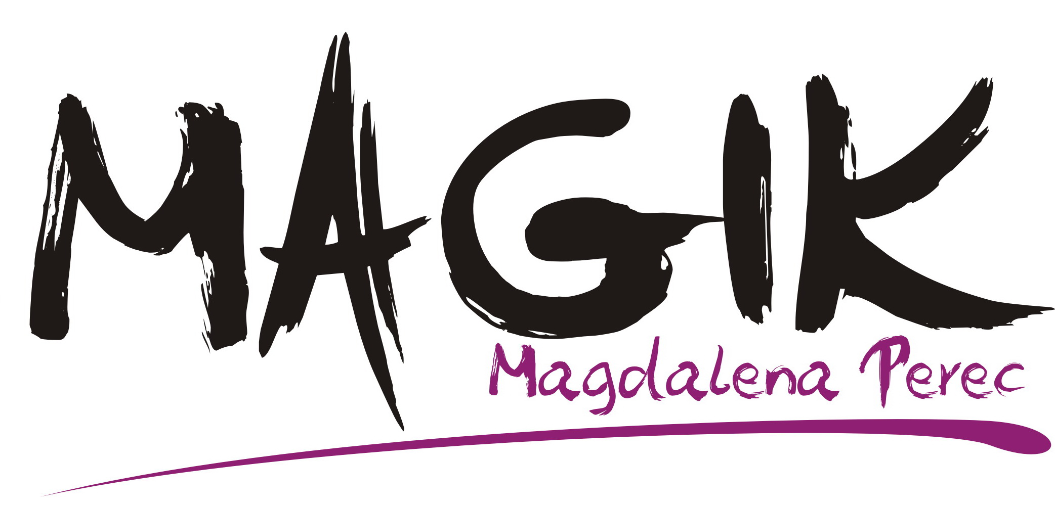 Logo &quot;MAGIK&quot; MAGDALENA PEREC