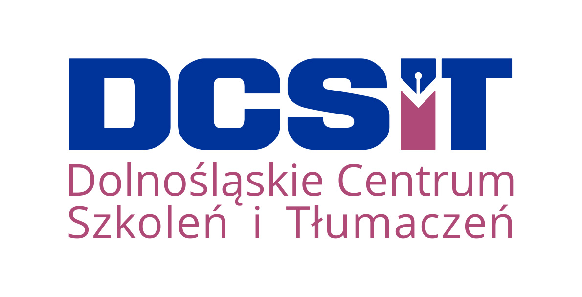 Logo Dolnośląskie Centrum Szkoleń i Tłumaczeń Lena Niciński