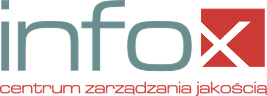 Logo CENTRUM ZARZĄDZANIA JAKOŚCIĄ INFOX SPÓŁKA Z OGRANICZONĄ ODPOWIEDZIALNOŚCIĄ